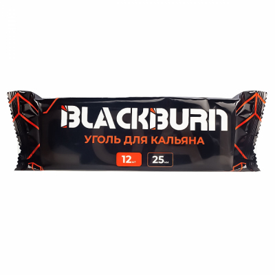 Купить BlackBurn 25мм, 12шт/уп - уголь для кальяна BlackBurn 25мм, 12шт/уп - уголь для кальяна